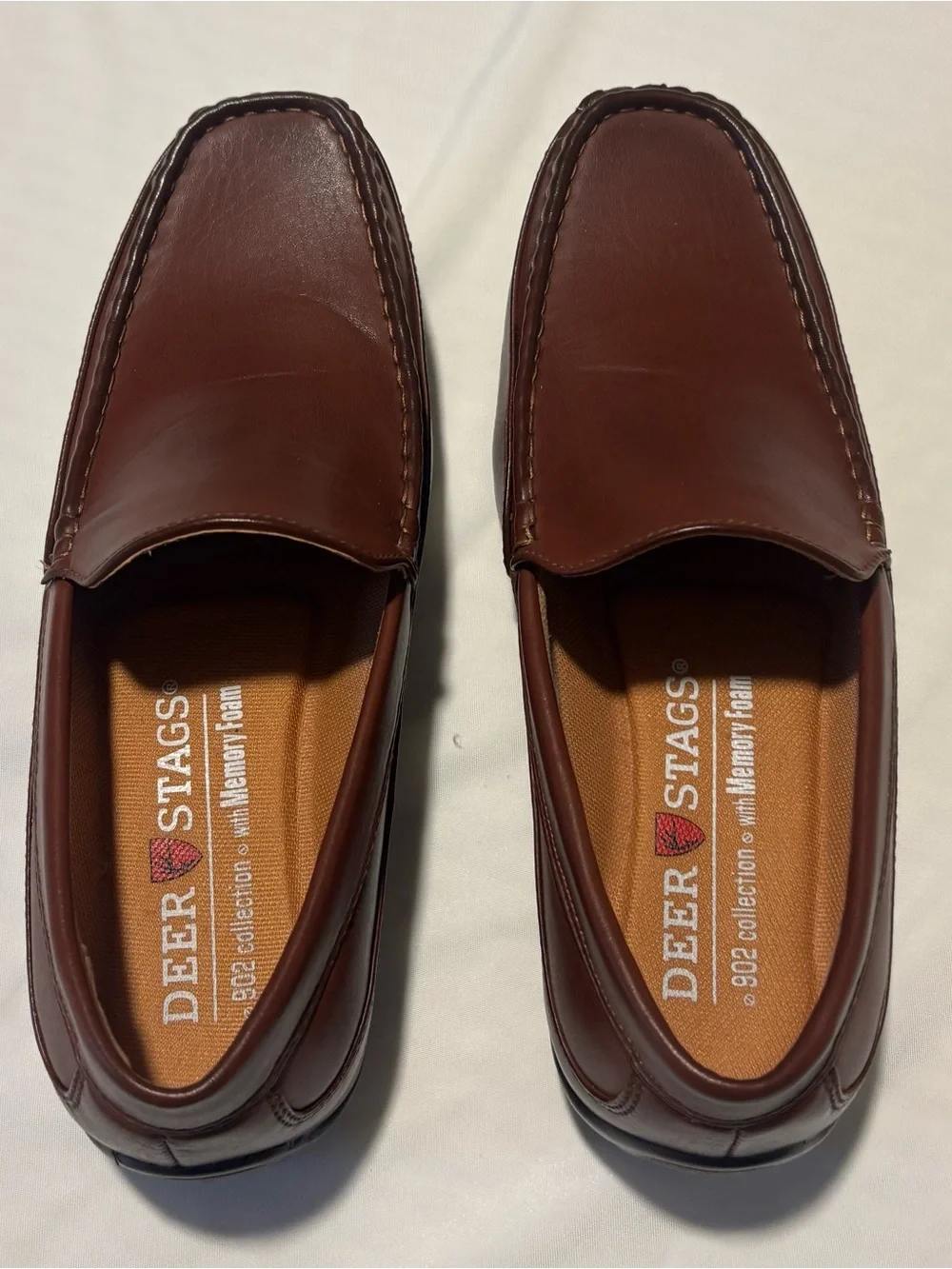 Deer Stags polished leather